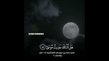 آرح قلبك ❤ تلاوة الخاشعة سورة النازعات بصوت رعد الكردي حالات واتس اب راحة قلبك