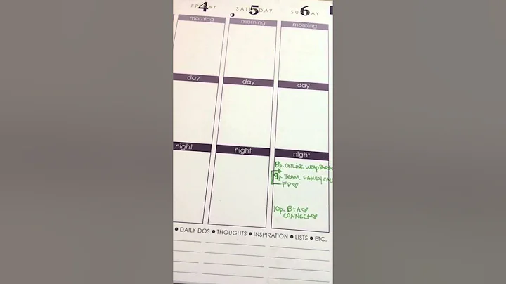 Back to the Basics: My Daily Tracker. How I organi...