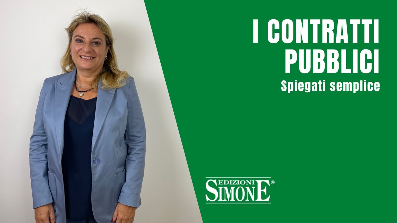 Diritto Amministrativo spiegato semplice: i contratti pubblici