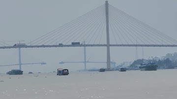 Cầu Rạch Miểu 1&2 nhìn từ sông Tiền Giang @goplaces1