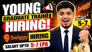 🔥Finally Young Graduate Hiring | Any Graduate/Freshers Can Apply | Salary Upto 5-7 LPA | 2024-2028