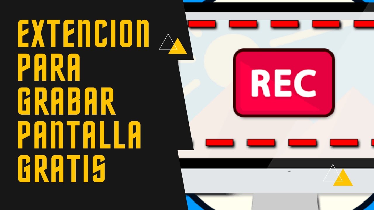 Como grabar pantalla con extensión en chrome sin limites de tiempo