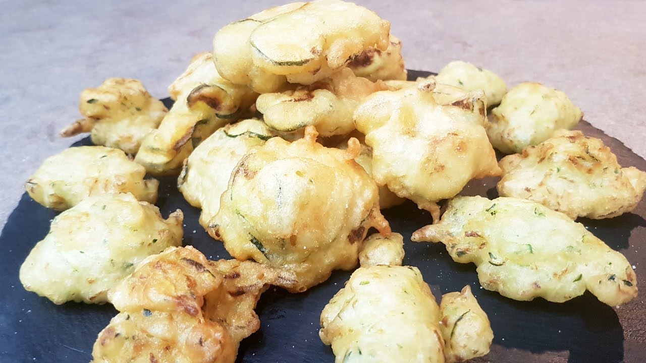 FRITTELLE DI ZUCCHINE IN 2 MANIERE SENZA UOVA E SENZA LIEVITO ...