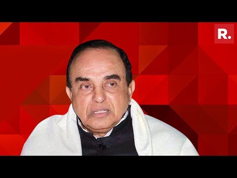 BJP MP Dr Subramanian Swamy Speaks Exclusively To Republic TV | #CongWithTukdeGang