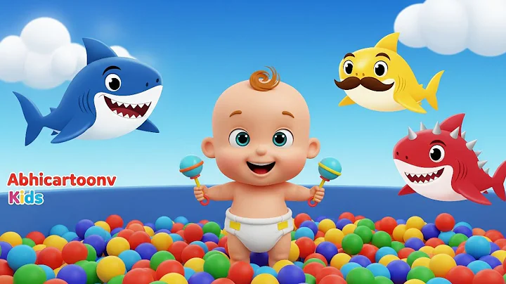 Baby Shark - Learn Colors with Colorful BALLS - Gumball Machine for Kids - Kids Songs @LooLooKids 