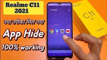 How to Hide Apps in Realme C11 2021