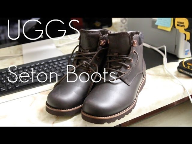 UGG's Wool Lined Seton Boots 