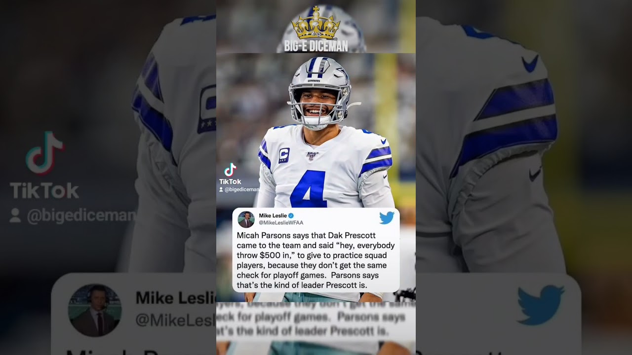 Смотреть «Dak Prescott a real one‼️💯» на YouTube Смотреть «Dak Prescott a real one‼️💯» на YouTube
