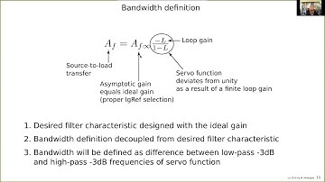 2020 03 26 1 Bandwidth definition for negative feedback amplifiers