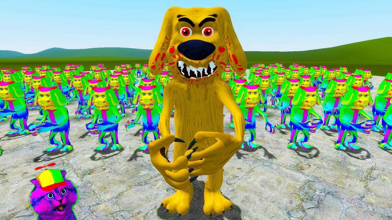 PLAYING AS CURSED RAINBOW TALKING BEN In Garry's Mod!