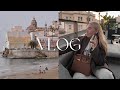 Barcelona Vlog: visiting Sitges &amp; night time routine 🤍