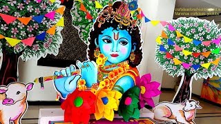 Krishna Janamashtami decoration ideas 2019, janmashtami decoration ideas for school screenshot 3