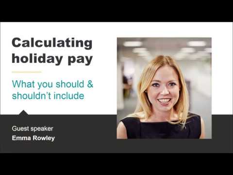 Video: How To Calculate Holidays