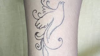 Bird tattoo designs simple | Birds tattoo on hand | Natural bird tattoo.