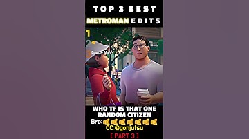 Ranking The Best Metro Man Edits Part 3 #megamind #unexpectededit #makethisgoviral #blowup #coldedit