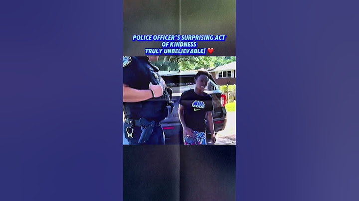 Police Officers Surprising Act of Kindness Truly Unbelievable!