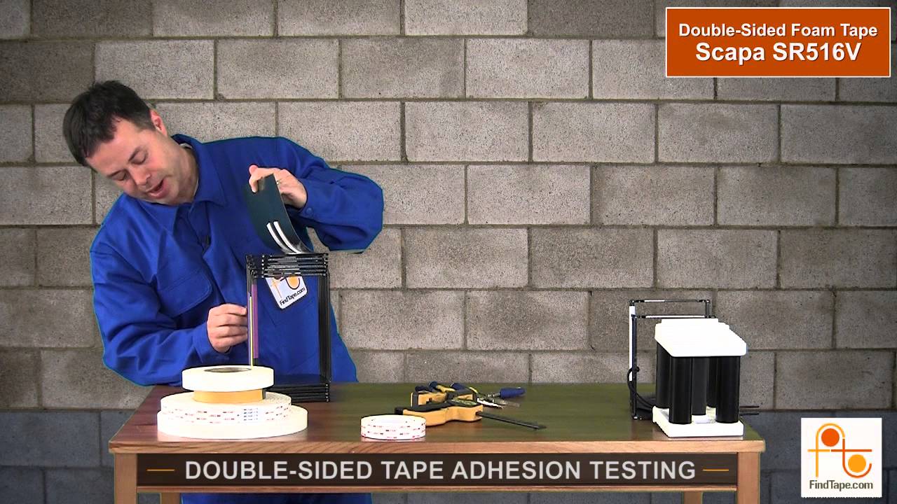 Double-Sided Tape Adhesion Testing