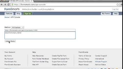 How to Set a FormSmarts Account Alias
