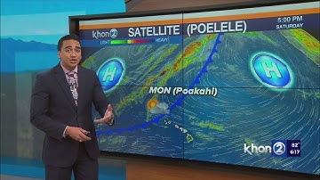 Light and variables to replace trade winds