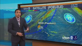 Light and variables to replace trade winds Light Winds Will Disrupt Tradewind Pattern Through Wednesday