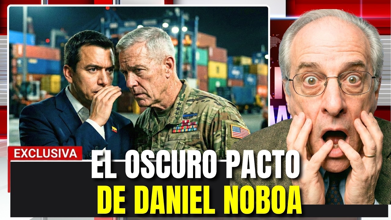 La gran trampa de Noboa: Narcotráfico, bases militares y geopolítica
