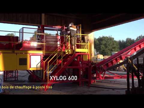 Rabaud XYLOG 600 — combina tăiat și despicat lemn de foc