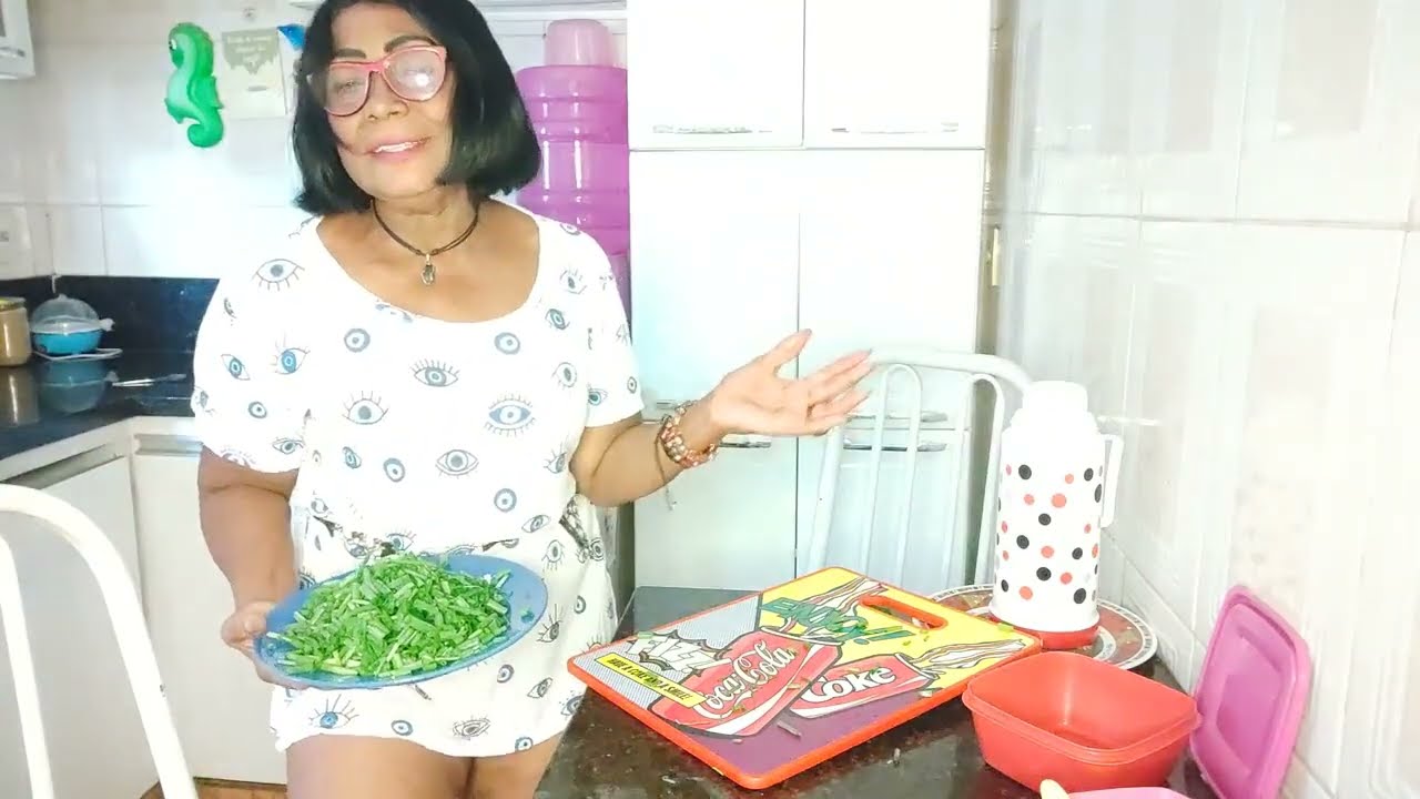 Preparando o cheiro verde