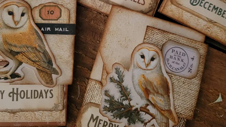 Owls, Hidden Paperclips, and Tadaa!! A Gift Card Holder! So cool! 