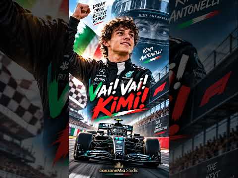 Video Kimi Antonelli - CanzoneMia Studio