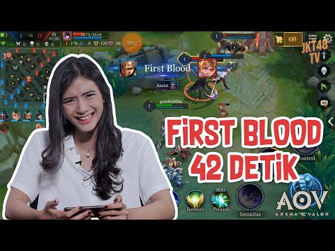 JINAN NYOBAIN MAIN AOV, 42 DETIK FIRSTBLOOD??