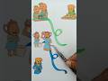 Italian Brainrot 🎶 Arabic Rap Puzzle Art Challenge 🧩 #italianbrainrot #art #viralvideo