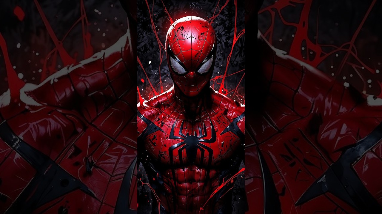 Spider-Man saving the city