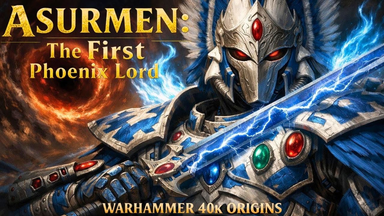 The Phoenix Lord: How Asurmen Became the First Aspect Warrior | Warhammer 40k Lore