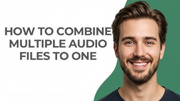 How To Combine Multiple Audio Files To One - UPDATED!
