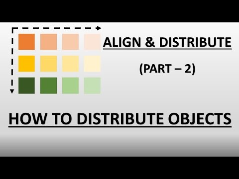 Adobe Illustrator CC Tutorial | Align Panel – How to Distribute Objects #C10-E2