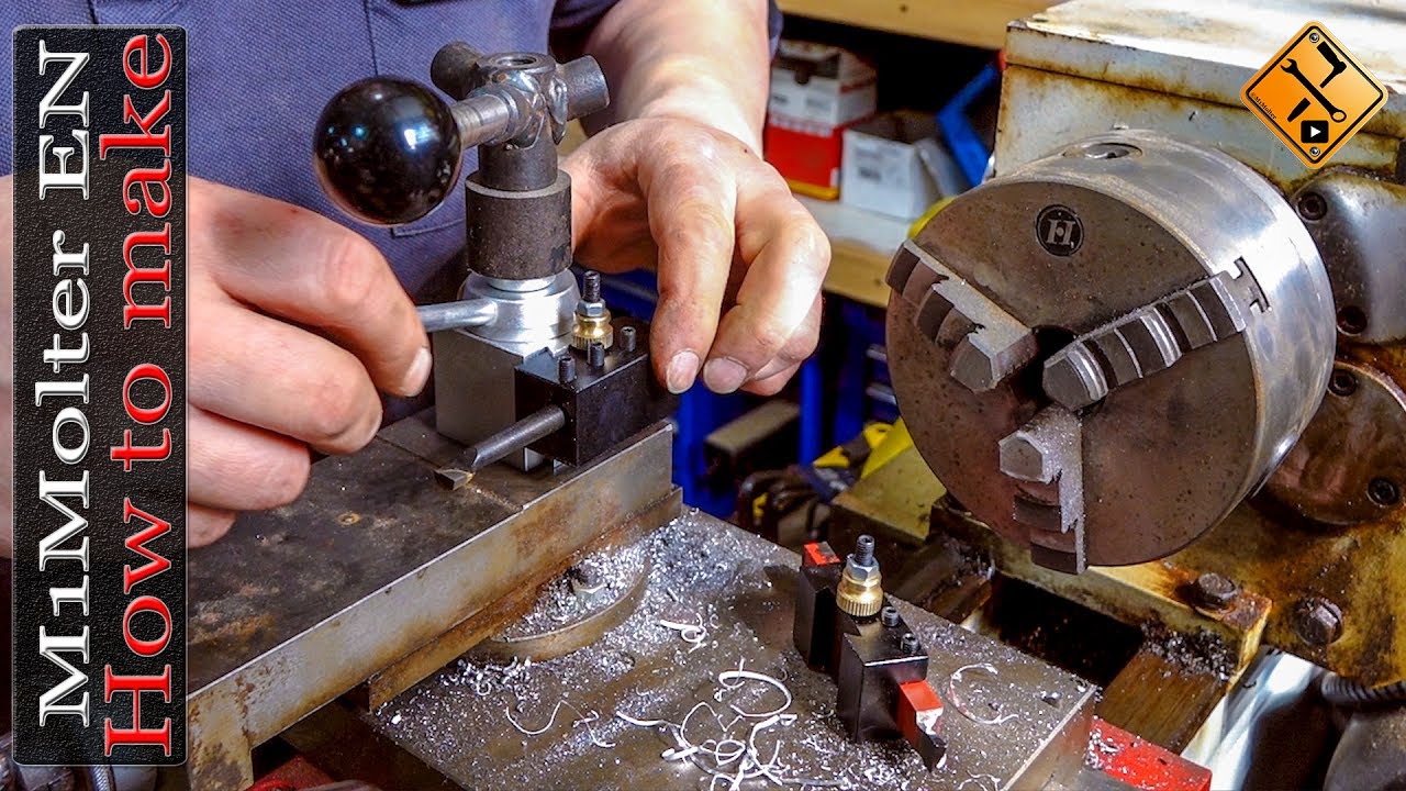 Installing A Quick Change Tool Post to my Metal Lathe - YouTube