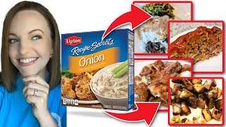 Crockpot Chicken with Onion Soup Mix  Mandy in the Making | Meals & More  on YouTube