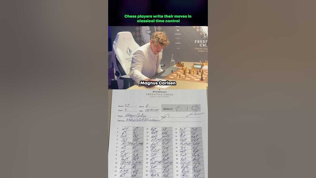 Chess Players WRITE THEIR MOVES and Look at Their Handwriting π³ Chess Players WRITE THEIR MOVES and Look at Their Handwriting π³