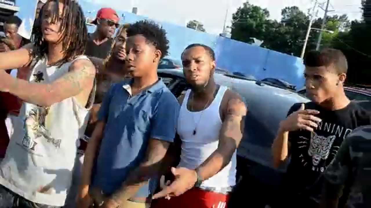 DOE HICKS FT. LIL LONNIE, MURDAMAN, YUNG ME- WHERE THE LICKS AT(BTS FOOTAGE)