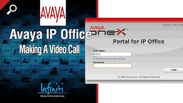 Making A Video Call in Avaya IP Office Softphone [Infiniti Telecommunications]
