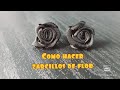 COMO HACER UNOS ZARCILLOS DE FLOR FACIL !!