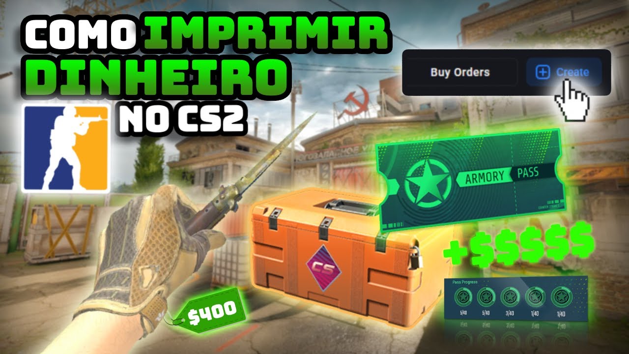 COMO IMPRIMIR DINHEIRO NO CS2