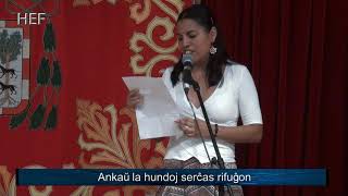 La viro kaj la hundo · Jaume Grau Casas · (Mallely Martínez ) Esperanto