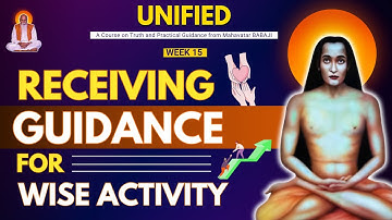 UNIFIED- A course from Babaji | Week 15 - Receiving Guidance for Wise Activity | Day 104 | PSSM USA