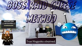 [Type Soul] Boss Raid Game Mode Cheese Method