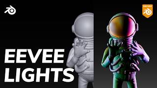 How to Add and Adjust Lights in Blender Eevee
