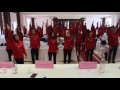Hand signals training during CAVB Refereeing seminar