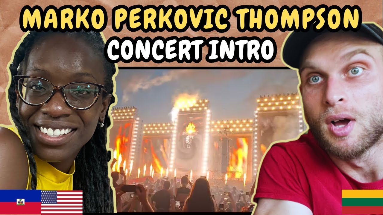РЕАКЦИЯ НА Марко Перковича Томпсона - Concert Intro (Zagreb Hipodrom 5.7.2025) ПЕРВЫЙ РАЗ ПРОСМОТРЮ