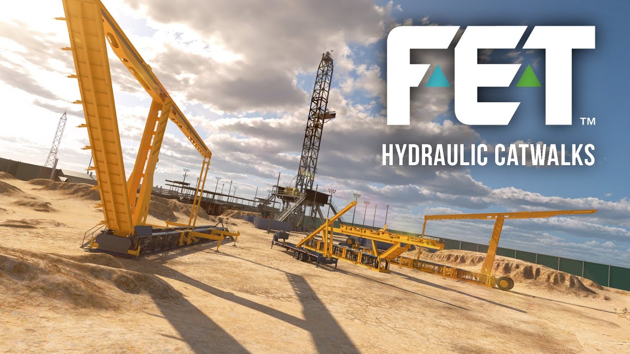 Nov Riser Catwalk Machine FET Drilling Hydraulic Catwalks: Elevating Safety & Efficiency - YouTube