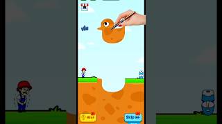 Can you solve this impossible slice? 😱✂️  One wrong cut = GAME OVER 💀  